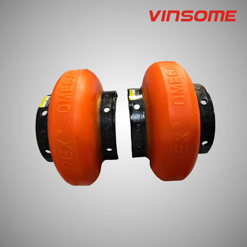 Гибкая эластомерная муфта Rex Omega с высокоскоростным кольцом