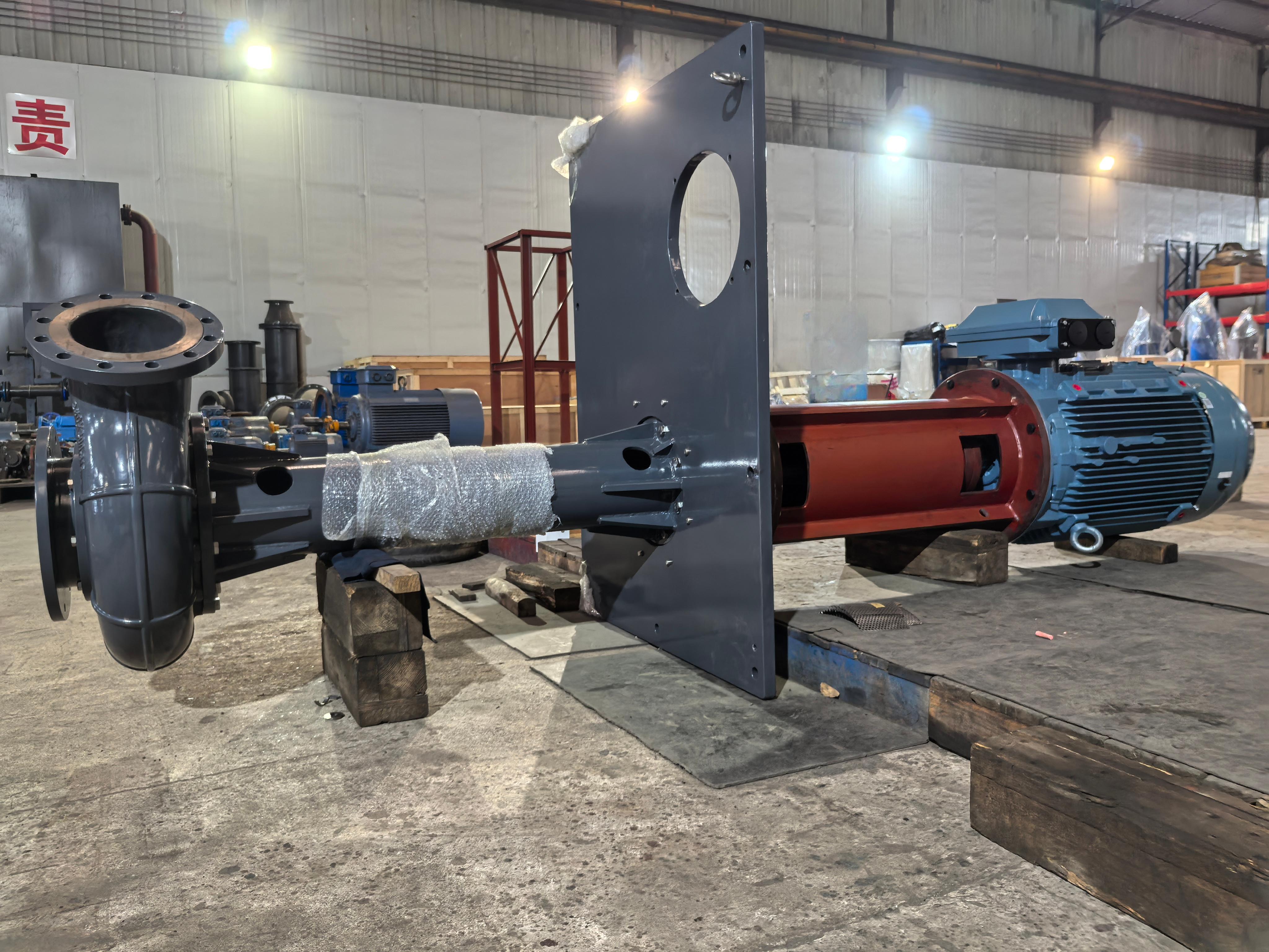 Химически стойкий отстойный насос: пример клиента для химического завода