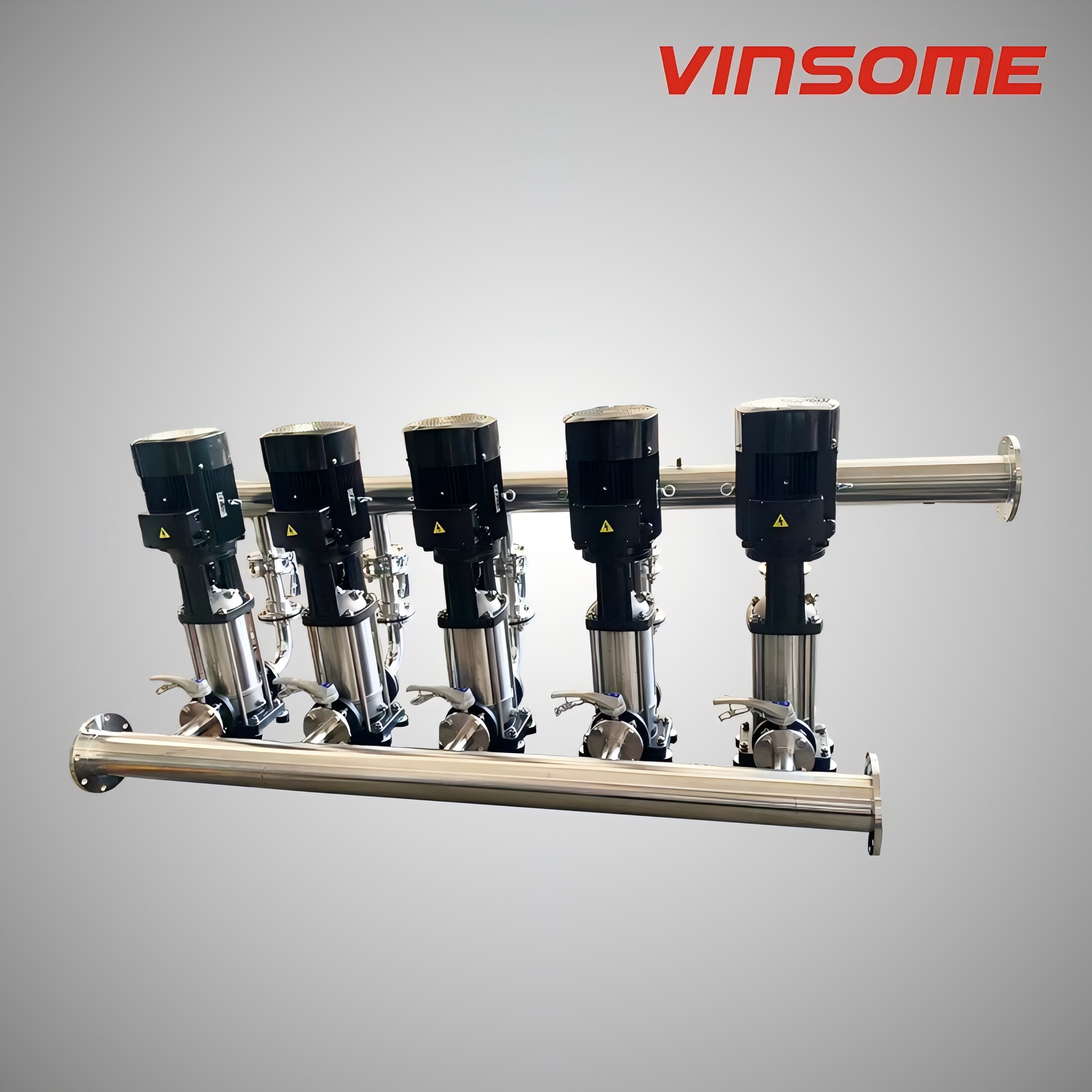 Вертикальный многоступенчатый центробежный насос высокого давления из нержавеющей стали