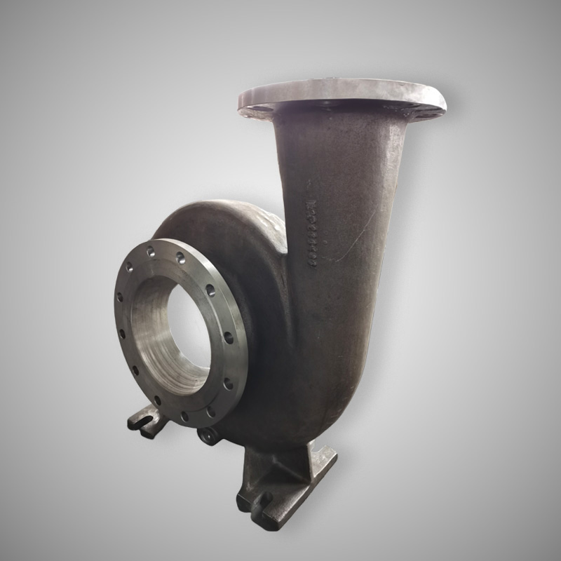 Хромированный чугунный шламовый центробежный насос со спиральным корпусом