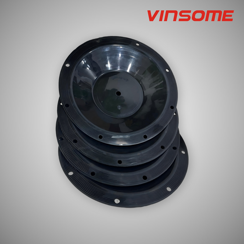 Управляемый воздухом двойной мембранный насос разделяет пластиковую диафрагму из неопрена