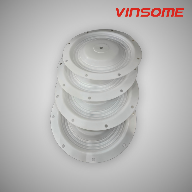 Управляемый воздухом двойной мембранный насос разделяет пластиковую диафрагму из неопрена