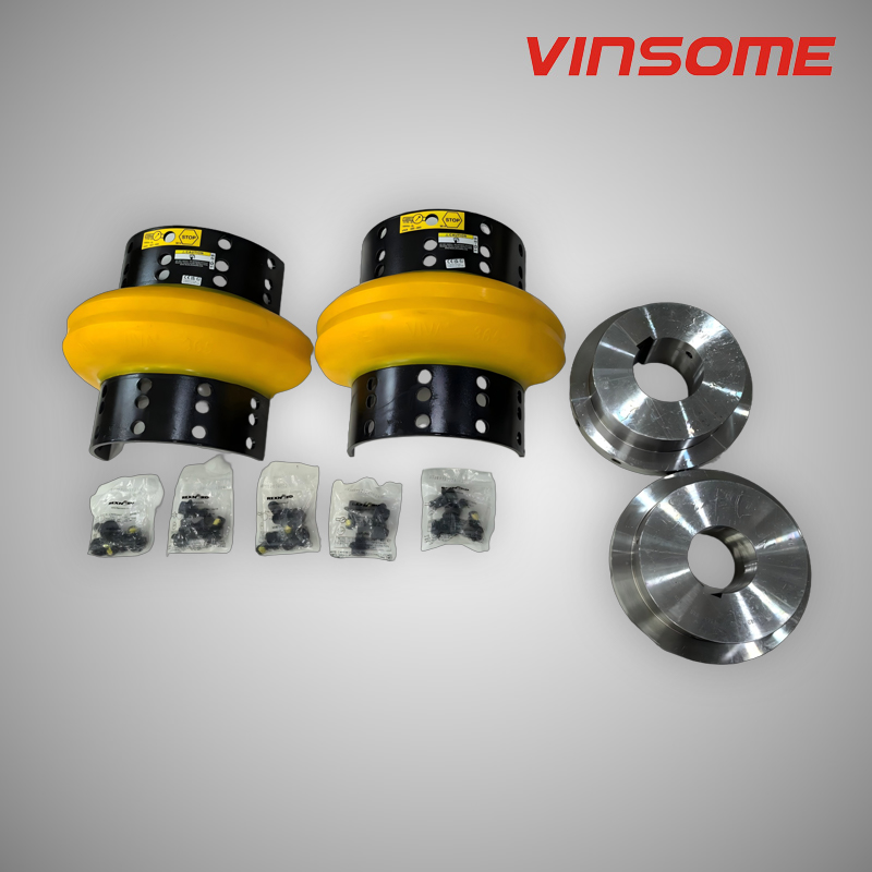 Эластомерная муфта Rexnord Viva с закрытой муфтой для воздушного компрессора