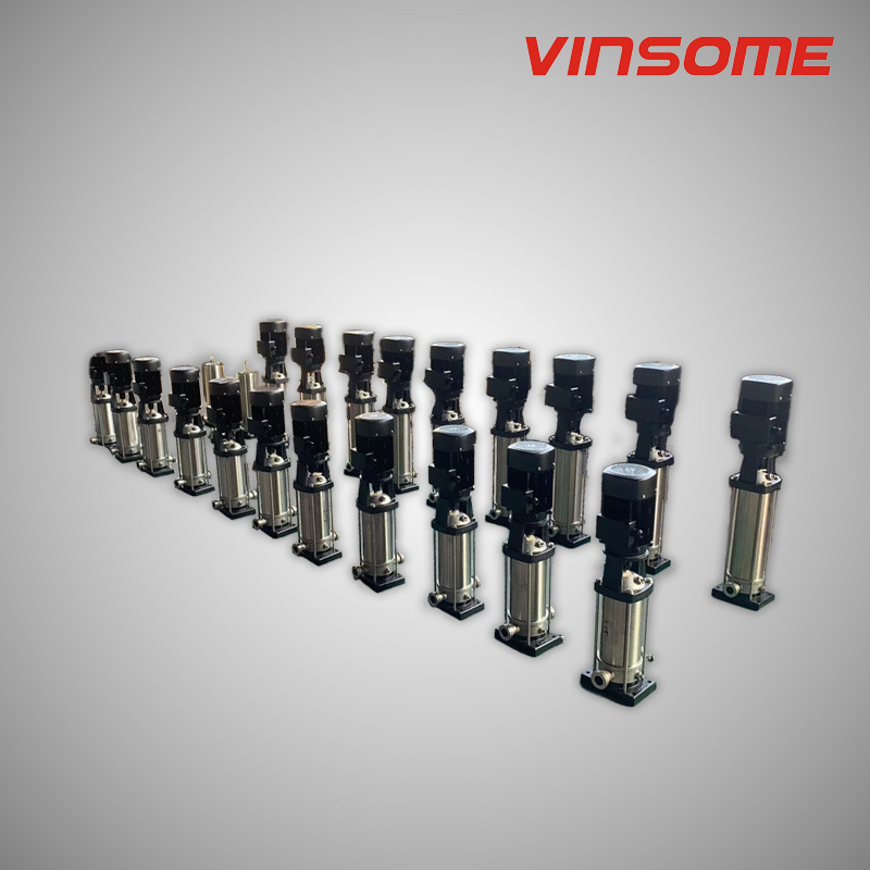 Вертикальный многоступенчатый центробежный насос высокого давления из нержавеющей стали